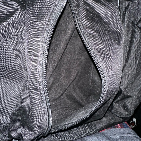 Adidas Black Backpack with Padded Straps and Signature Stripes - Picture 3 of 4